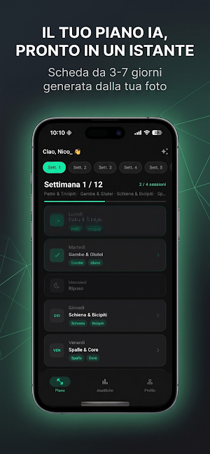 NexBody - Coach Intelligente Screenshot 0