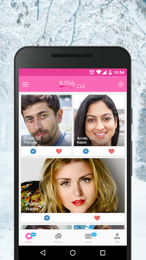 Russia Social - Chat & Flirt with Single Russians Screenshot 0