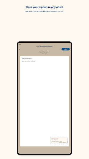 TapSign ID: Sign PDFs Screenshot 2