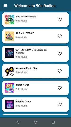 90s Radio: 90s Oldies Radio Screenshot 1
