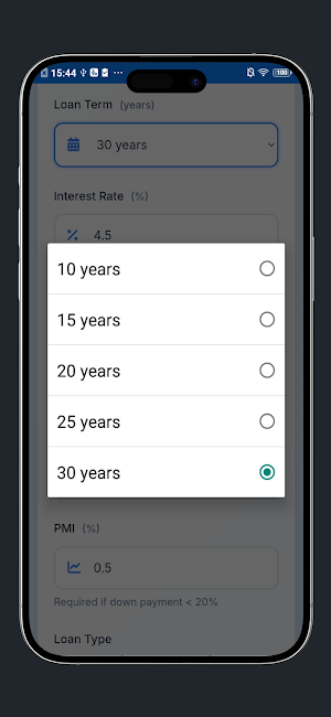 Mortgage Calculator Screenshot 3