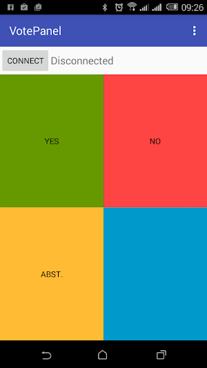 Electronic voting system Screenshot 0