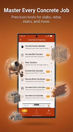 Construction Calculator Pro Screenshot 0