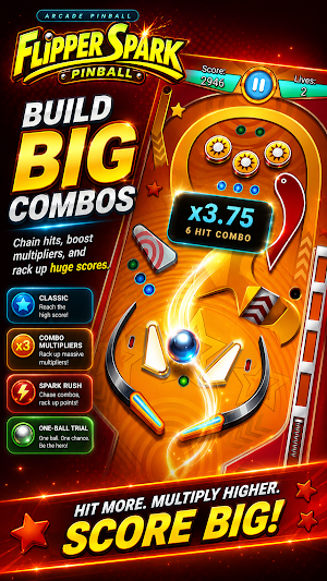 Flipper Spark Pinball Screenshot 3