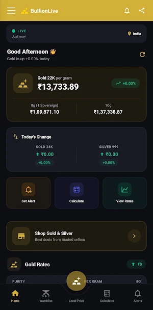 BullionLive – Gold Rate India Screenshot 0