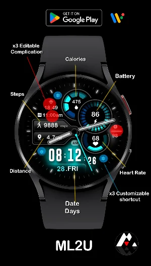 ML2U 213 Watch Face Screenshot 1