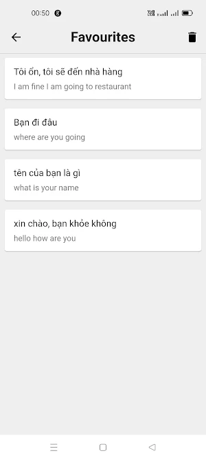 Vietnamese English Translator Screenshot 3