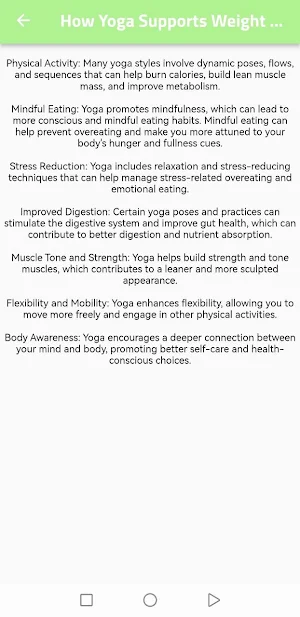 Yoga lose weight in 30 days Screenshot 0