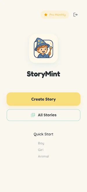StoryMint Screenshot 0