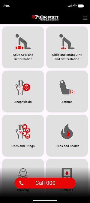 Pulsestart First Aid Assist Screenshot 0