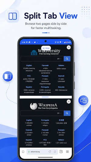 Falcon Browser Screenshot 0