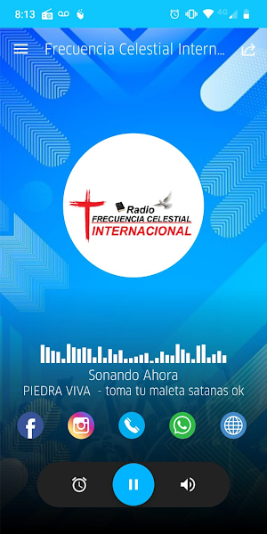 Radio Frecuencia Celestial Internacional Screenshot 0