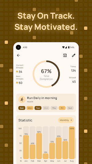 Habit Tracker - HabStick Screenshot 2