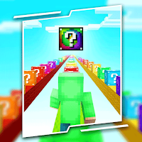 Lucky Block Race Mod for MCPE