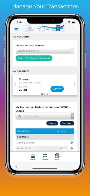 Monaghan Credit Union Screenshot 1