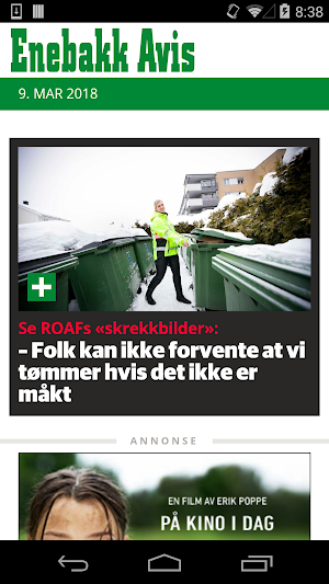 enebakkavis.no Screenshot 0