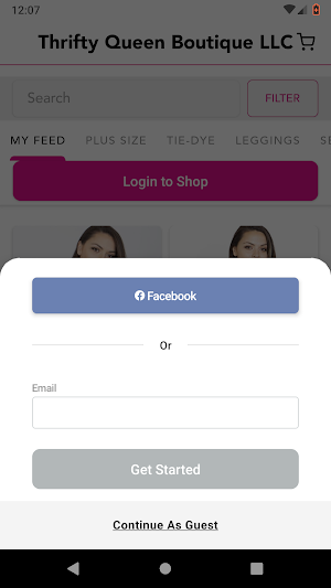 Thrifty Queen Boutique LLC Screenshot 0