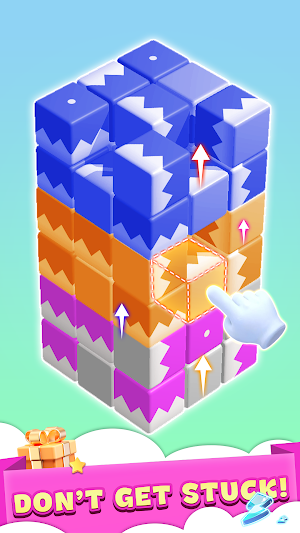 Tap Away 3D:Block Cube Puzzle Screenshot 0
