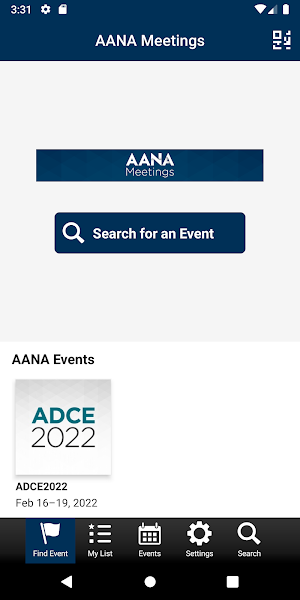 AANA Meetings Screenshot 0