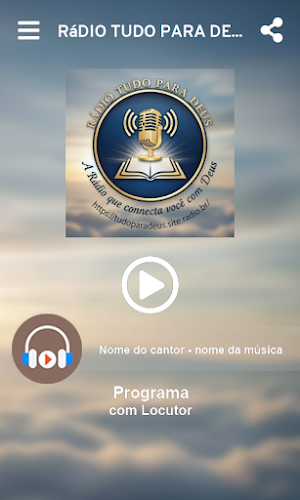 Rádio Tudo Para Deus Screenshot 1