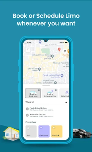 AllRide Taxi - Customer Screenshot 1