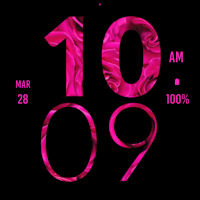 Rose Large Watch Face