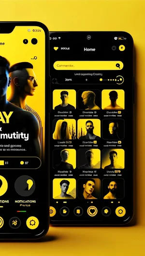 Gay Community:Gay Social, Date Screenshot 1