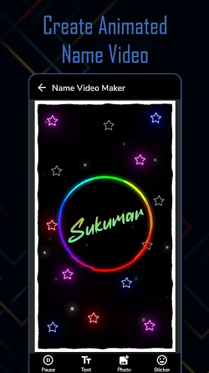 Name Video Maker Screenshot 1
