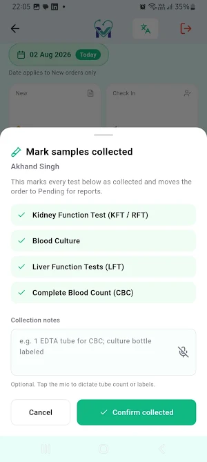 MedSahi Pathology Screenshot 3