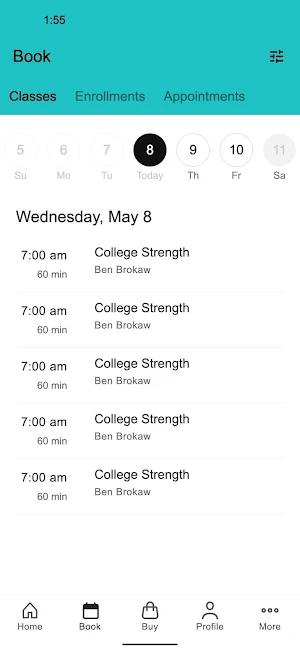 Peak Training System Screenshot 1
