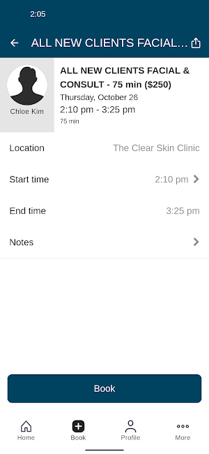 The Clear Skin Clinic Screenshot 2
