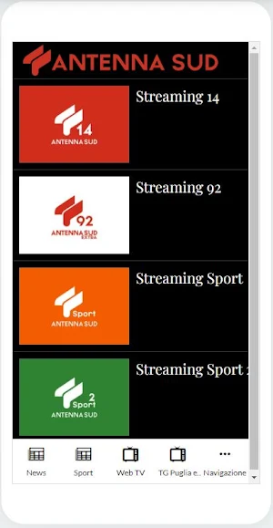 Antenna Sud Screenshot 2