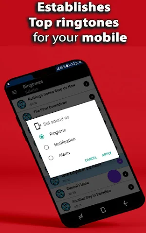ringtones de baladas Screenshot 1