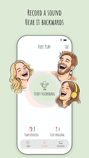 Reverse Singing - Audio Game Screenshot 0