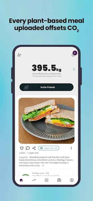 Plantee: Go Plant-based & Earn Screenshot 0