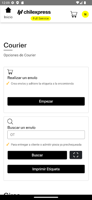 Full Service Chilexpress Screenshot 3