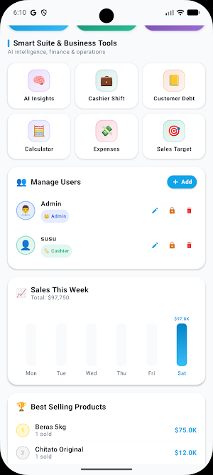 GrowPOS - Smart POS & Cashier Screenshot 3