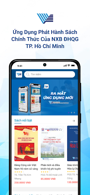 NXB Đại học Quốc Gia TP.HCM Screenshot 0