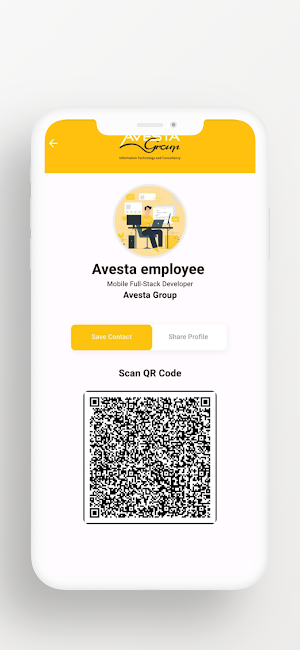 Digital Business Card Screenshot 3