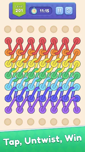 Tangle Out: Rope Puzzle Screenshot 3