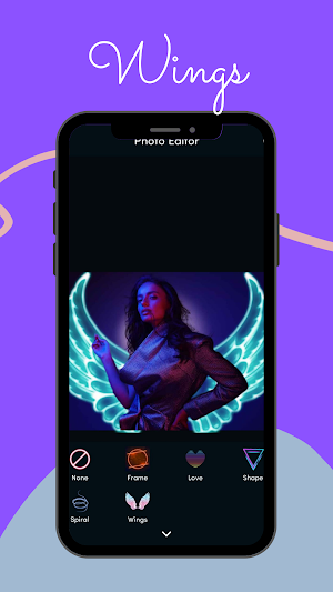 Neon Photo Editor Screenshot 2
