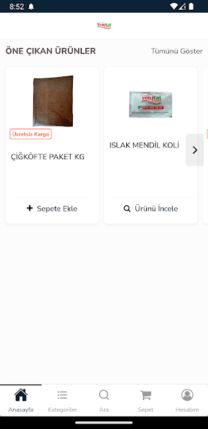 Yenitat Çiğköfte Screenshot 0