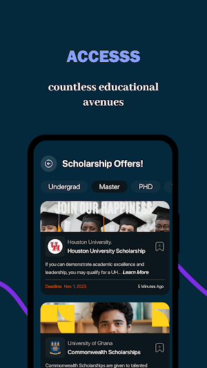 Scholarship Center Screenshot 2
