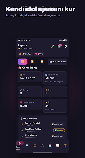 Idol Manager Screenshot 0