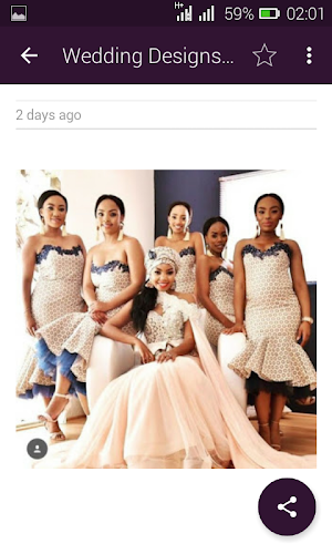 African Wedding Dress Designs Screenshot 2