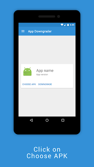 App Downgrader (ROOT) Screenshot 1