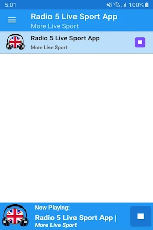 Radio 5 Live Sport App UK Free Online Screenshot 0