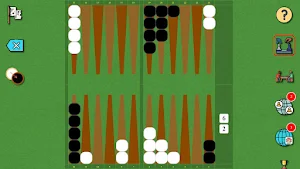 Short backgammon Screenshot 1