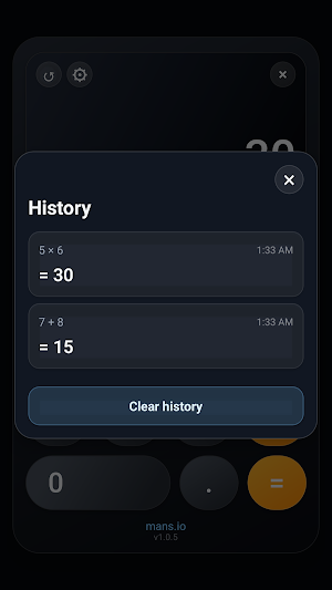 Calculator Screenshot 2