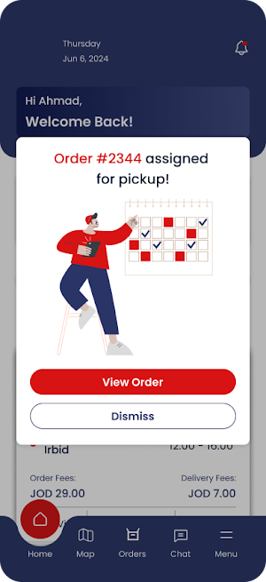 Fanoos Delivery Screenshot 1